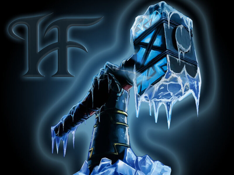 Frozen Hammer and Arm