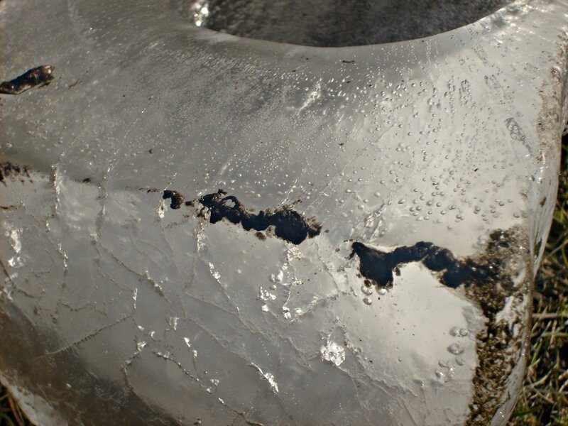Frozen Ice Block