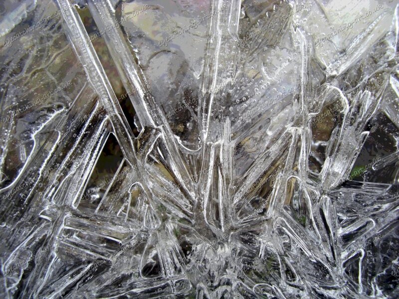 Frozen Ice Crystals