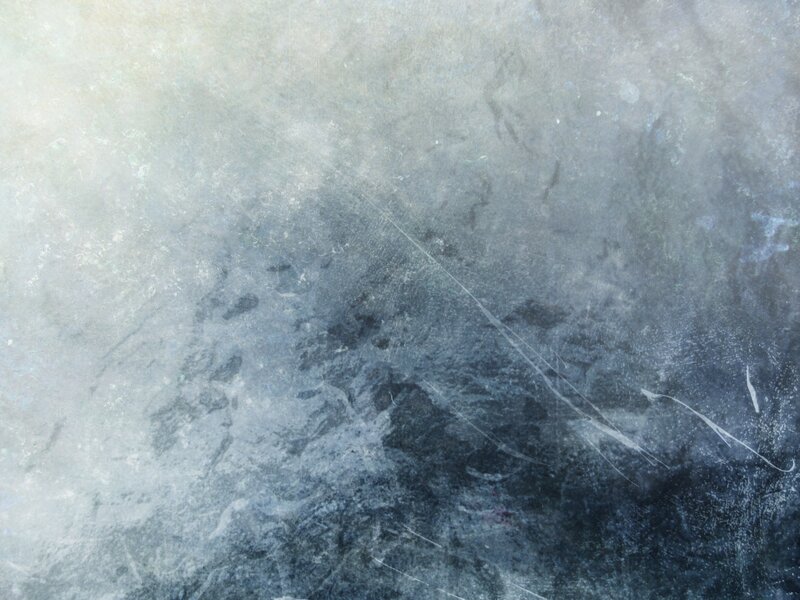 Frozen Ice Surface — Gray