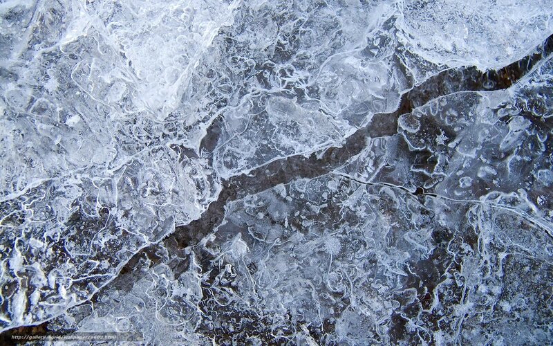 Frozen ice texture