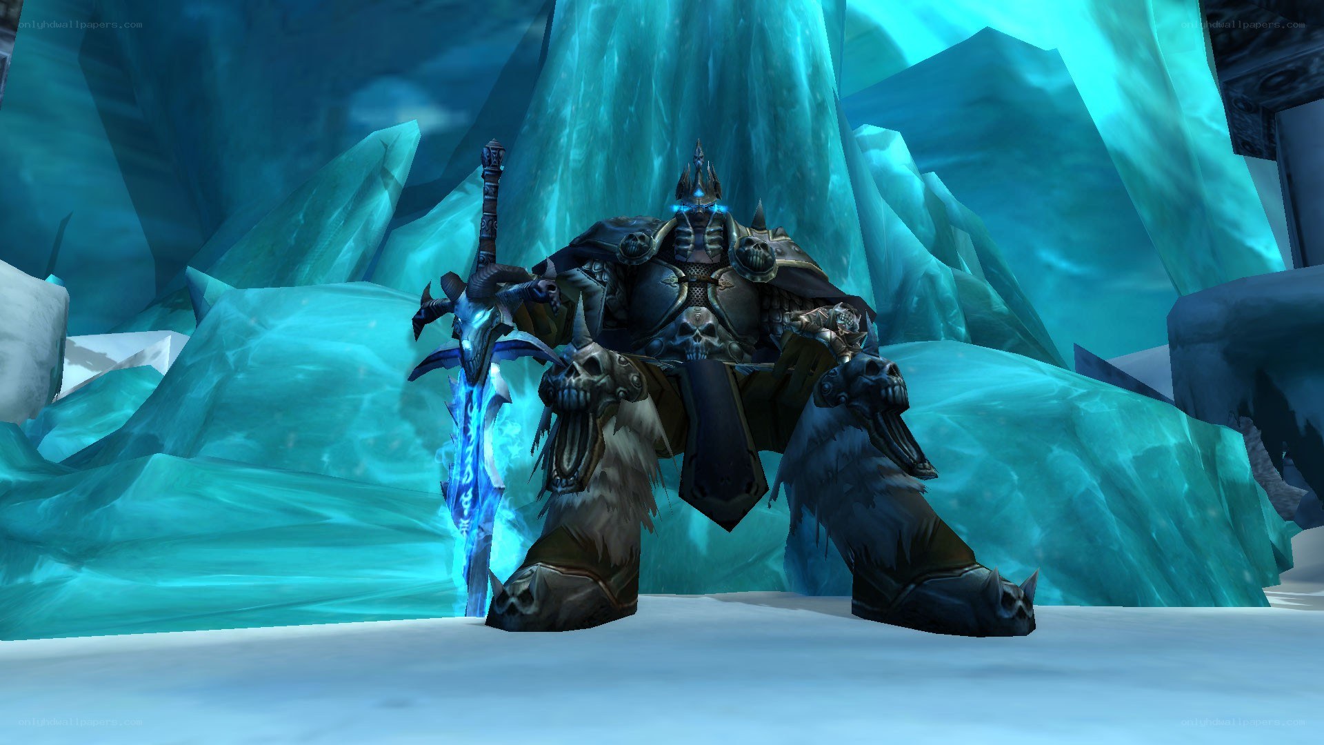 frozen ice throne