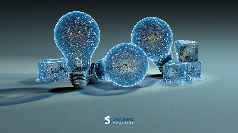 frozen light bulbs