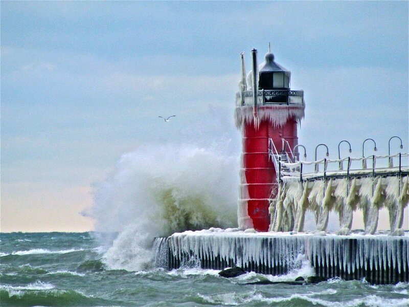 Frozen Lighthouse