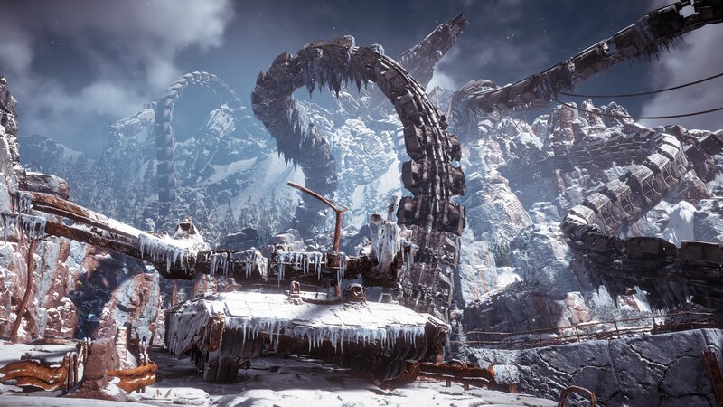 Frozen Mechanical Ruins