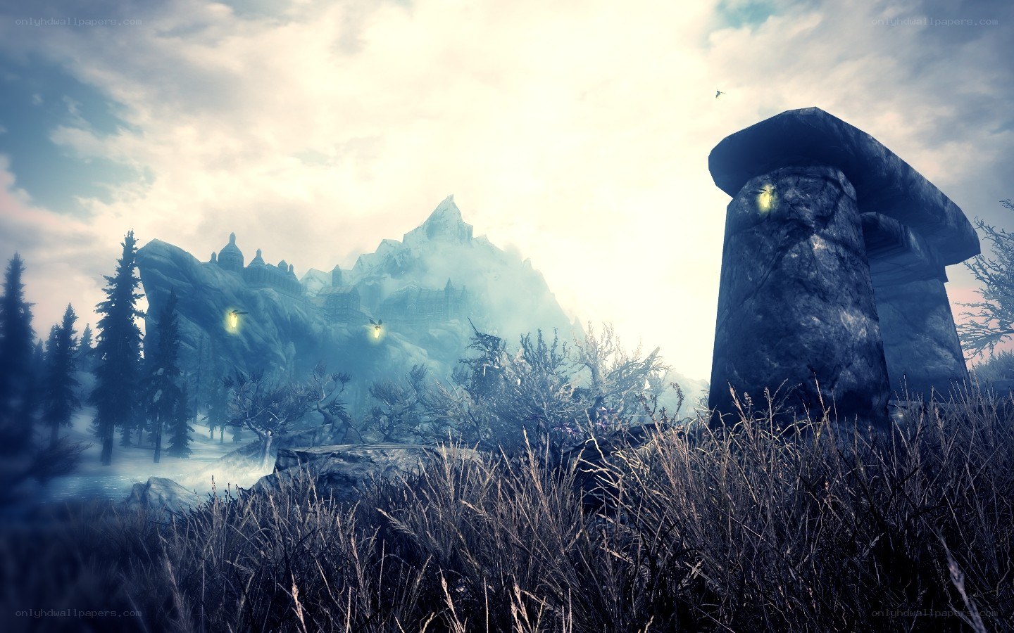 frozen mountain fortress