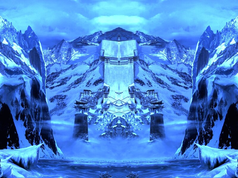 frozen mountain fortress