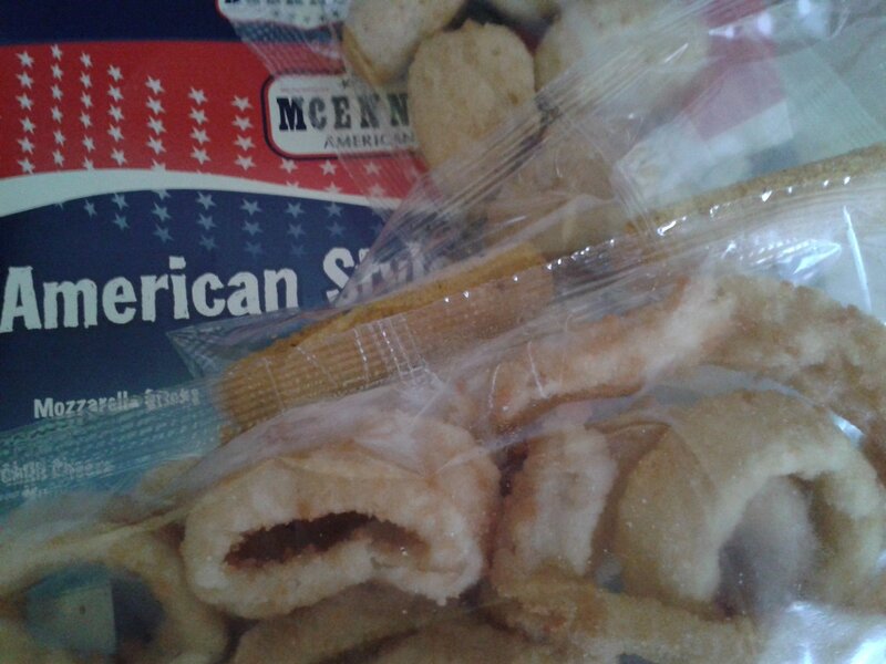 Frozen Mozzarella Sticks
