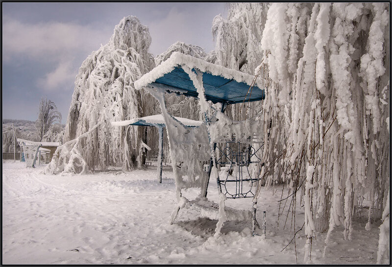Frozen Playground Swing