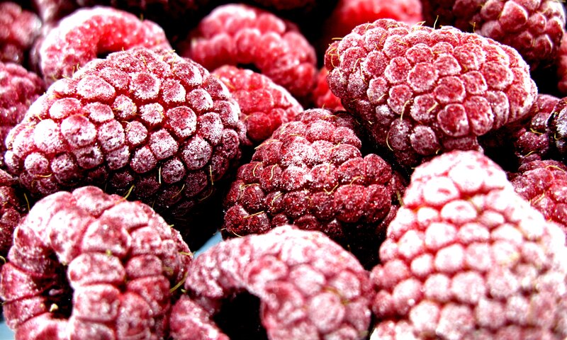 Frozen Raspberries