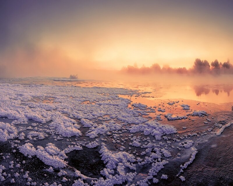 Frozen River Ice — Orange