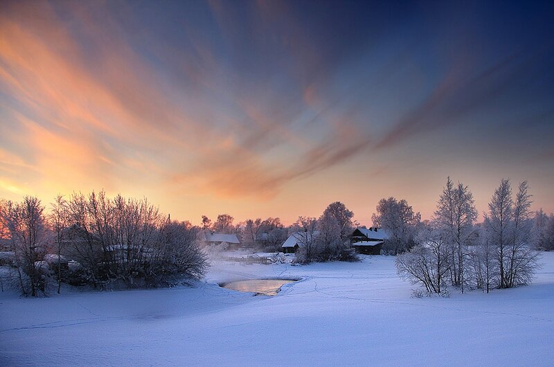 Frozen River Village