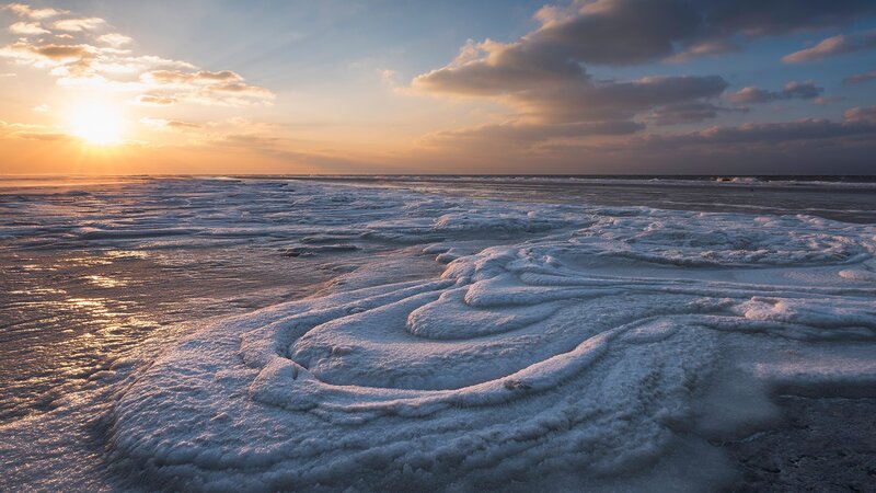 Frozen Sea Foam