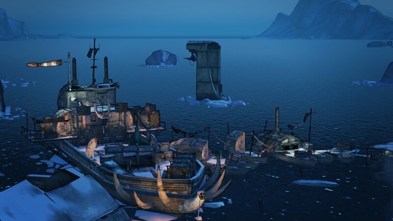Frozen Shipwreck