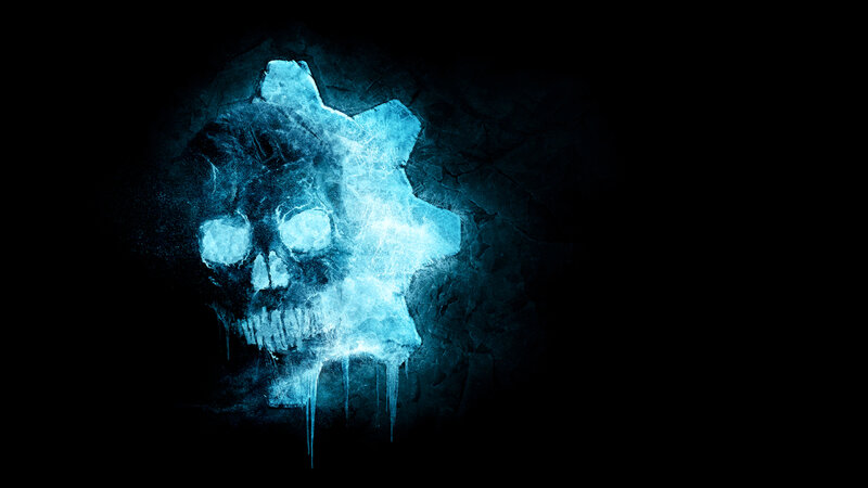 Frozen Skull and Gear
