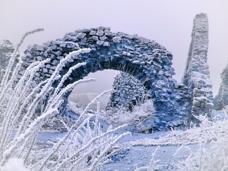 Frozen Stone Arch