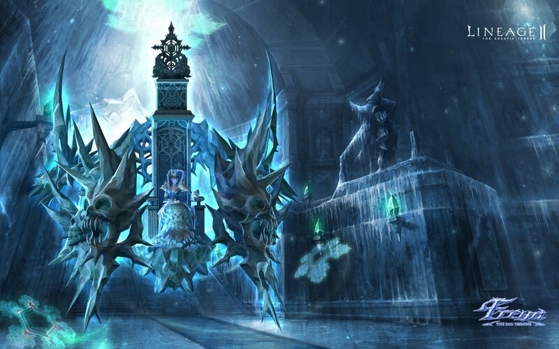 Frozen throne room artwork