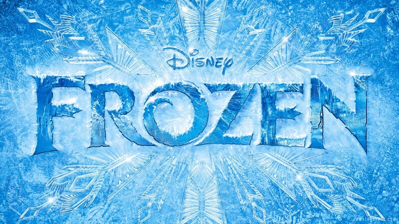 Frozen Title Logo — Blue