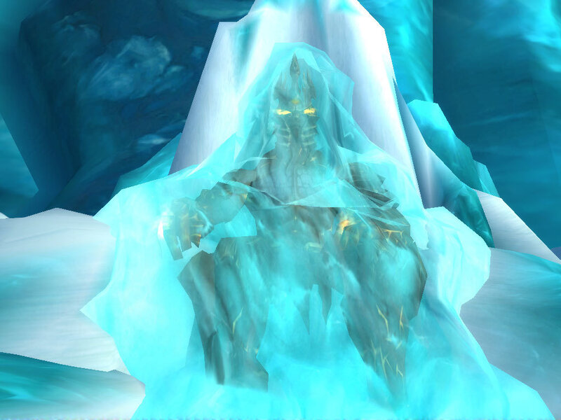frozen undead figure