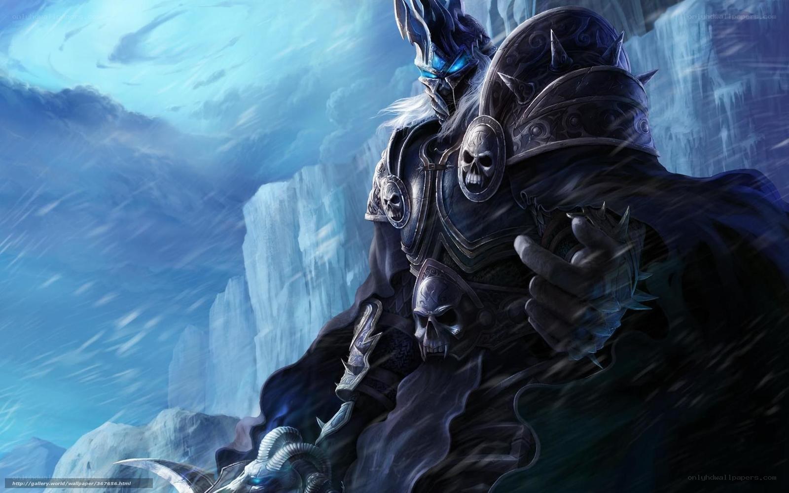 frozen warlord in icy landscape
