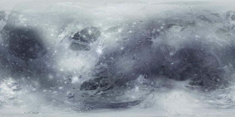 frozen water surface
