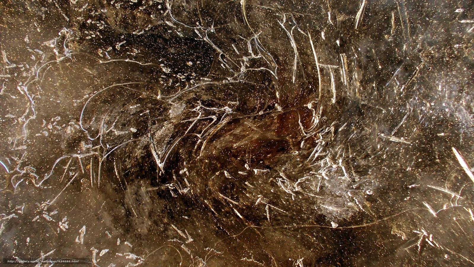 Frozen water texture