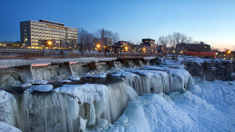 Frozen Waterfall City