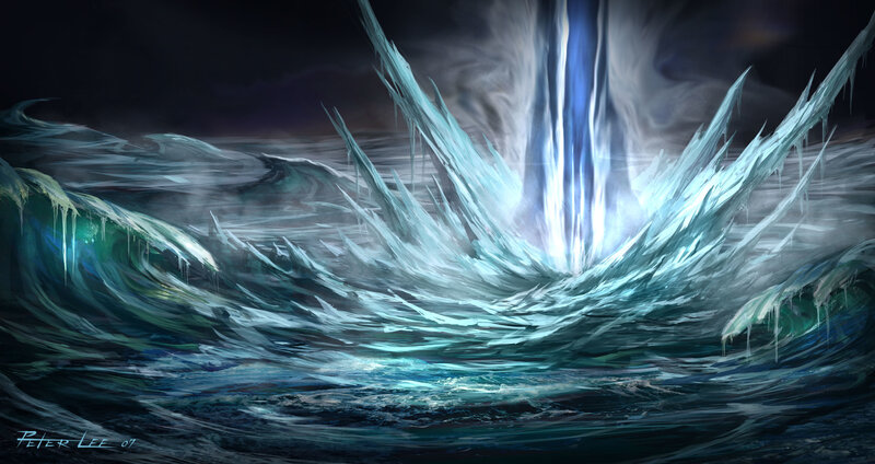 Frozen wave vortex