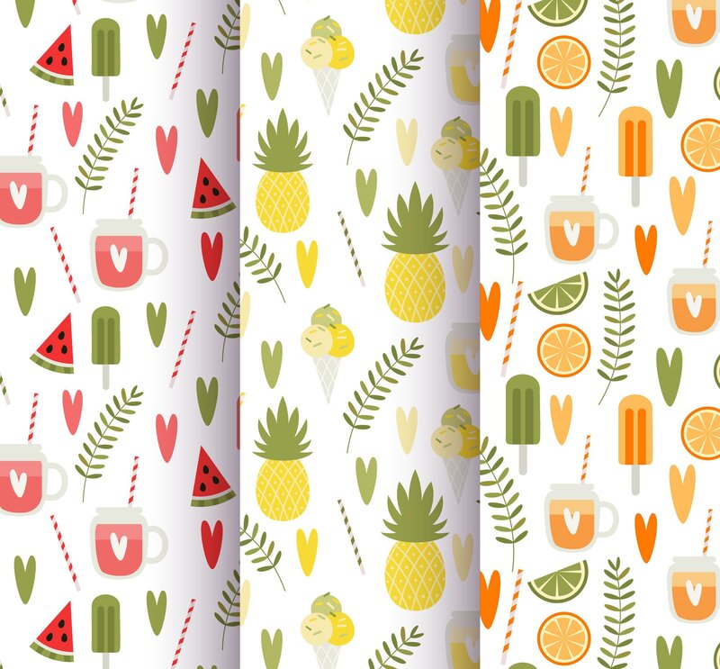 Fruit and Drink Patterns