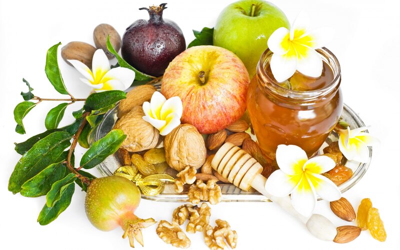Fruit and Honey Arrangement
