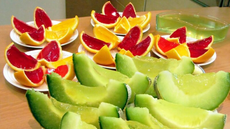 fruit and jelly arrangement