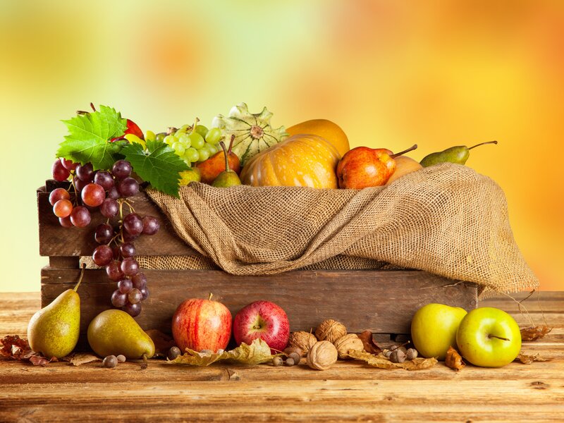 Fruit and Nut Arrangement