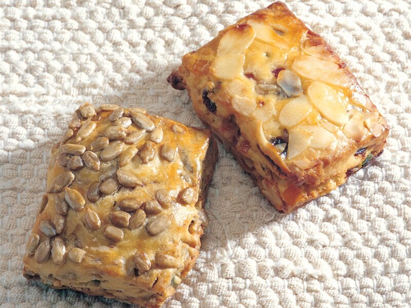 fruit and nut scones