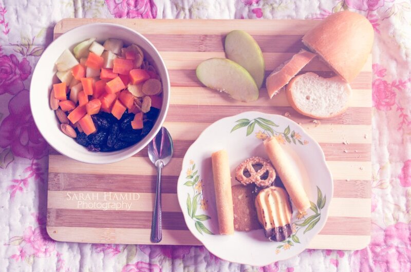 Fruit and Pastry on Board