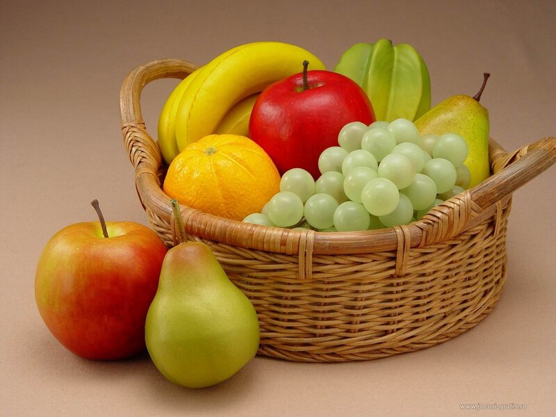 Fruit Basket with Apples