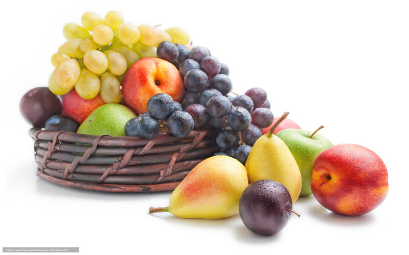 Fruit Basket with Assorted Fruit