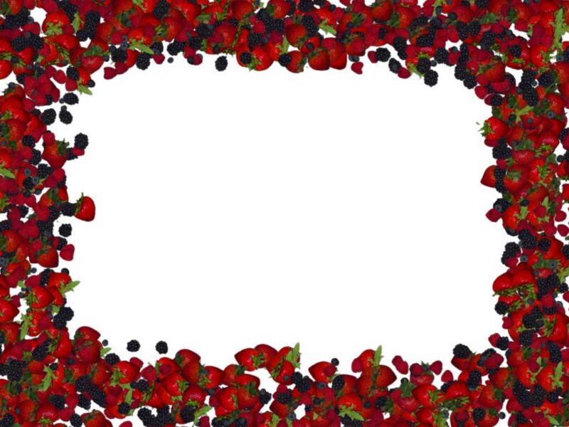 fruit border frame