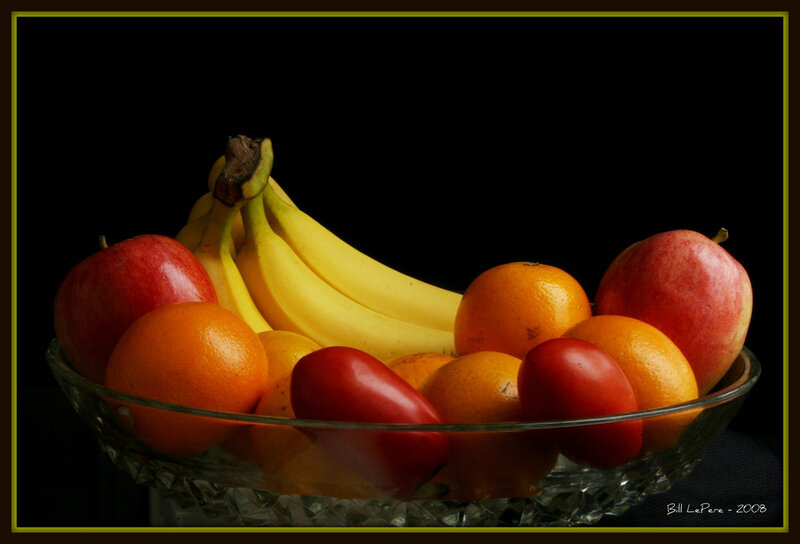 Fruit Bowl with Bananas