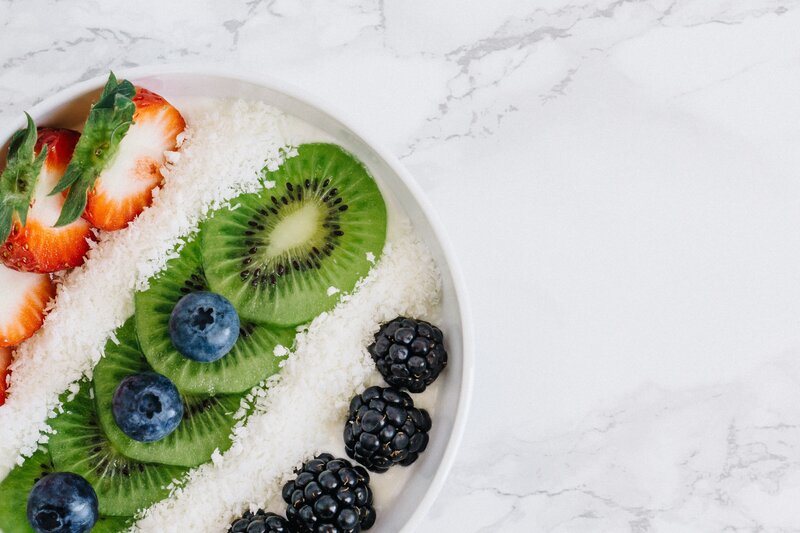 Fruit Bowl with Coconut