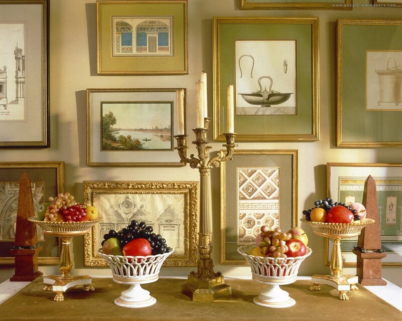 Fruit Bowls on Table
