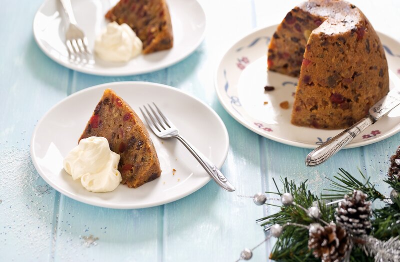 Fruit Cake Slices — White