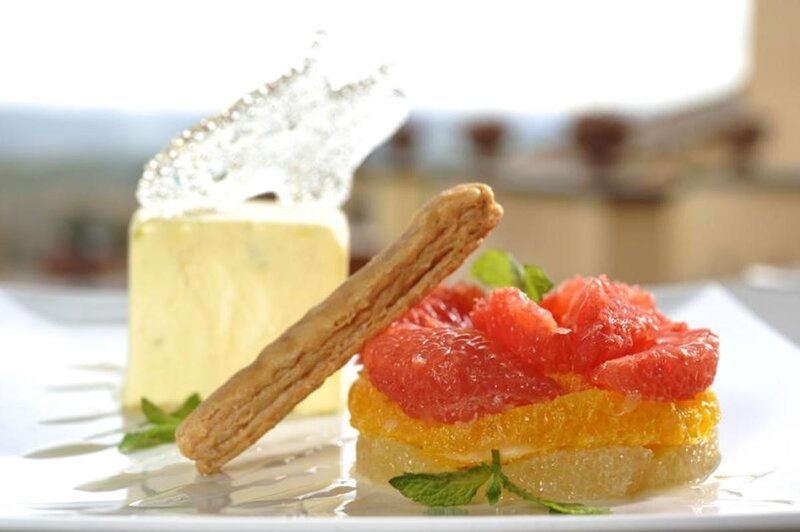 Fruit Dessert on Plate