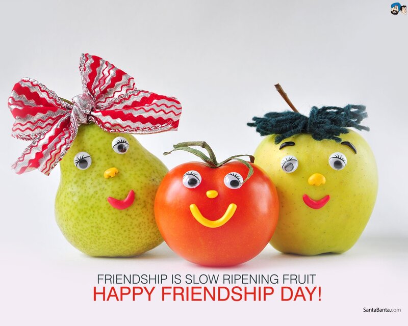 Fruit friends smile