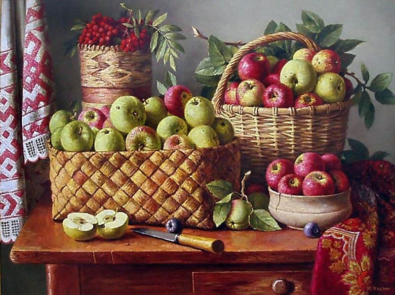 Fruit in Baskets