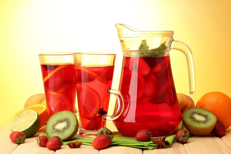 Fruit-infused Drink Setup