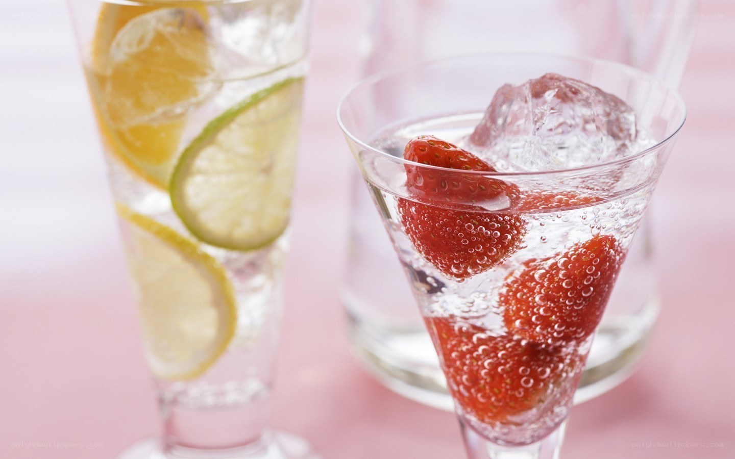 Fruit-infused sparkling water drinks