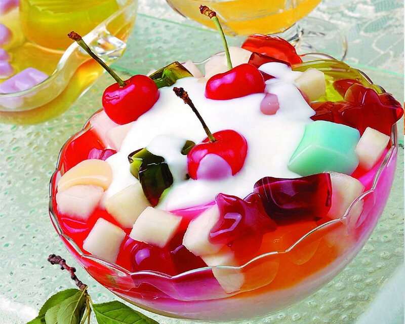 Fruit Jelly Dessert