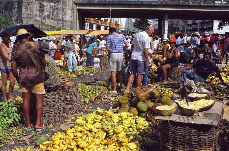 Fruit Market under Bridge