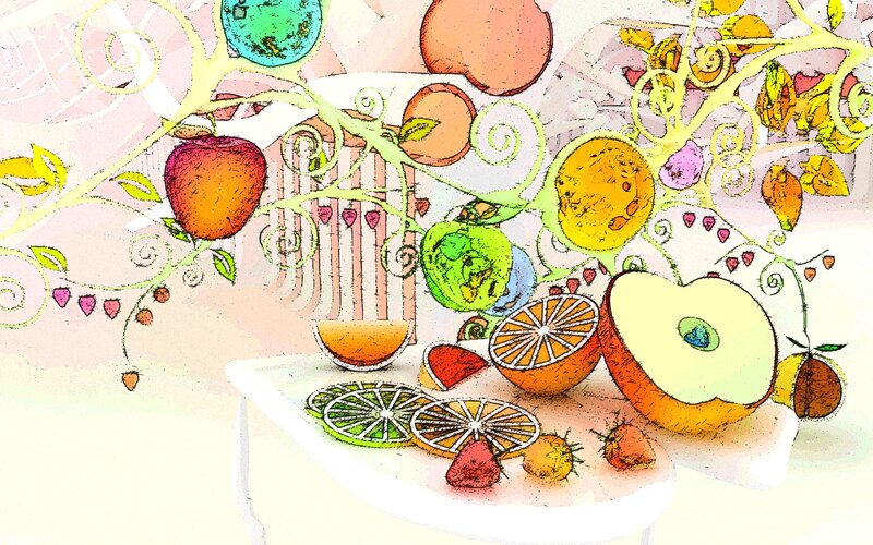 Fruit on a Table