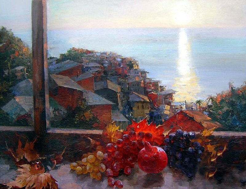 Fruit on Windowsill